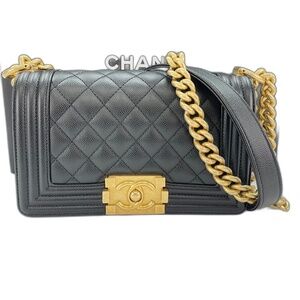 Chanel Boy Small Shoulder Bag, Black